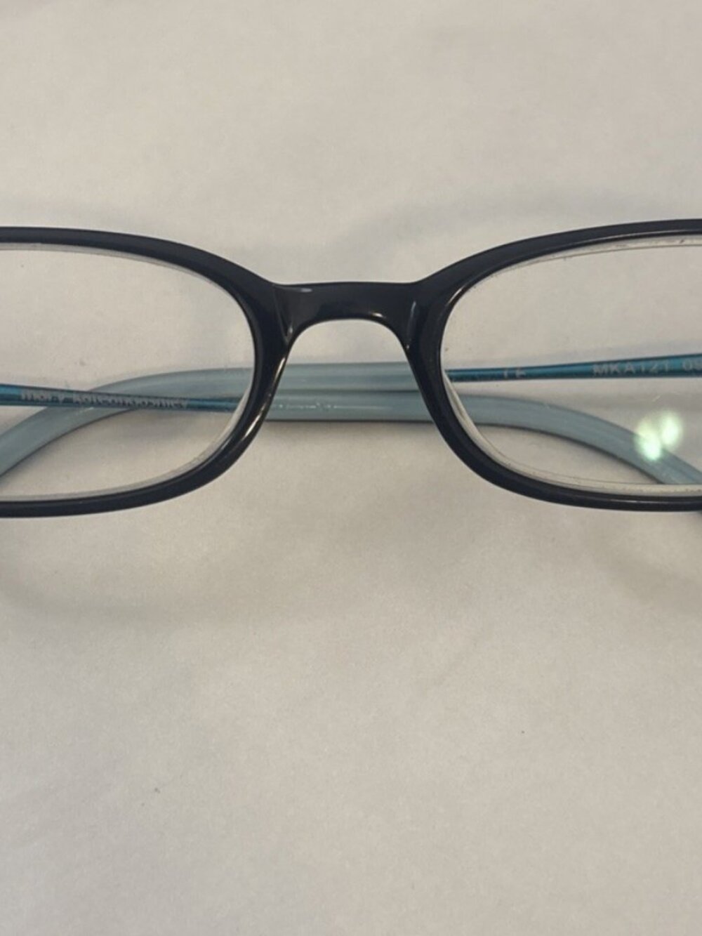 Mary-Kate & Ashley MKA121 095 45-16-130 Black/Blue Full Rim Eyeglasses Frame Kid
